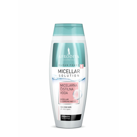 Afrodita CLEAN PHASE Micellás Tisztító víz